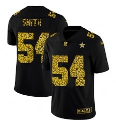 Dallas Cowboys 54 Jaylon Smith Leopard Print Fashion Vapor Limited NFL Jersey Black