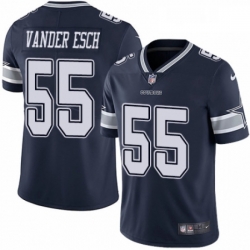 Dallas Cowboys 55 Leighton Vander Esch Navy Blue Team Color Vapor Untouchable Limited Player NFL Jersey