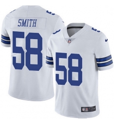 Dallas Cowboys 58 Aldon Smith White Stitched NFL Vapor Untouchable Limited Jersey
