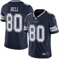 Dallas Cowboys 80 Blake Bell Navy Blue Team Color Stitched NFL Vapor Untouchable Limited Jersey