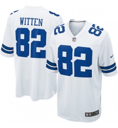 Dallas Cowboys 82 Jason Witten Game White NFL Jersey