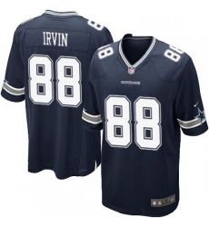 Dallas Cowboys 88 Michael Irvin Game Navy Blue Team Color NFL Jersey