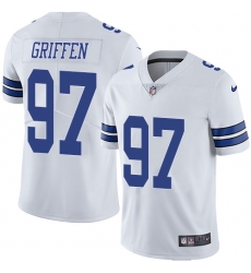 Dallas Cowboys 97 Everson Griffen White Stitched NFL Vapor Untouchable Limited Jersey