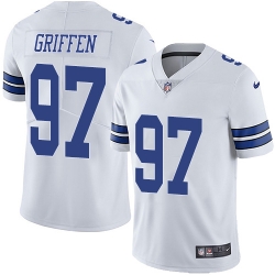 Dallas Cowboys 97 Everson Griffen White Stitched NFL Vapor Untouchable Limited Jersey