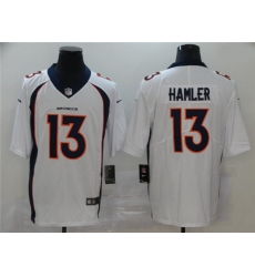 Denver Broncos 13 KJ Hamler White 2020 NFL Draft Vapor Untouchable Limited Jersey
