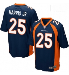 Denver Broncos 25 Chris Harris Jr Game Navy Blue Alternate NFL Jersey