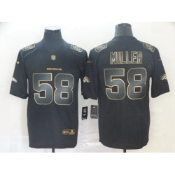 Denver Broncos 58 Von Miller Black Gold Vapor Untouchable Limited Jersey