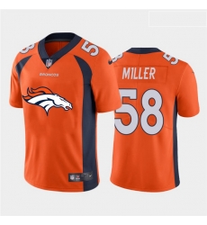 Denver Broncos 58 Von Miller Orange Team Big Logo Vapor Untouchable Limited Jersey Denver Broncos 58 Von Miller Orange Team Big Logo Vapor Untouchable Limited Jersey