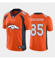 Denver Broncos 85 Albert Okwuegbunam Orange Team Big Logo Vapor Untouchable Limited Jersey Denver Broncos 85 Albert Okwuegbunam Orange Team Big Logo Vapor Untouchable Limited Jersey
