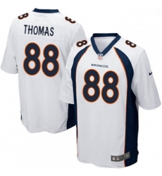 Denver Broncos 88 Demaryius Thomas Game White NFL Jersey