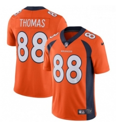 Denver Broncos 88 Demaryius Thomas Orange Team Color Vapor Untouchable Limited Player NFL Jersey