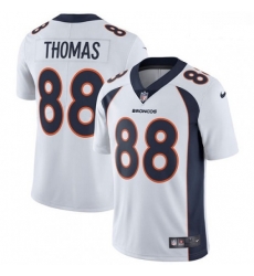 Denver Broncos 88 Demaryius Thomas White Vapor Untouchable Limited Player NFL Jersey