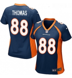 Women's Denver Broncos 88 Demaryius Thomas Game Navy Blue Alternate NFL Jersey Women's Denver Broncos 88 Demaryius Thomas Game Navy Blue Alternate NFL Jersey