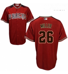 Majestic Arizona Diamondbacks 26 Shelby Miller Authentic Red Alternate Cool Base MLB Jersey Majestic Arizona Diamondbacks 26 Shelby Miller Authentic Red Alternate Cool Base MLB Jersey