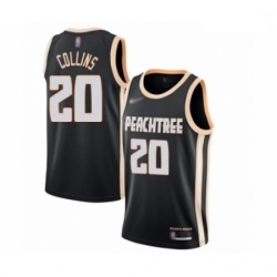 Atlanta Hawks 20 John Collins Black Basketball Swingman City Edition 2019 20 Jersey