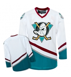 All Size Anaheim Ducks White Home Blank Jersey
