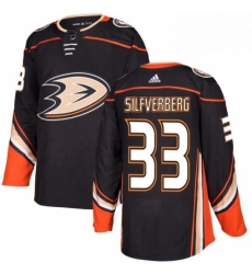 Anaheim Ducks 33 Jakob Silfverberg Black Home NHL jersey