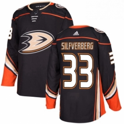 Anaheim Ducks 33 Jakob Silfverberg Black Home NHL jersey