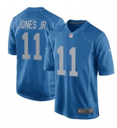 Detroit Lions 11 Marvin Jones Jr Game Blue Alternate NFL Jersey Detroit Lions 11 Marvin Jones Jr Game Blue Alternate NFL Jersey