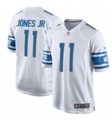 Detroit Lions 11 Marvin Jones Jr Game White NFL Jersey