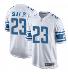 Detroit Lions 23 Darius Slay Jr Game White NFL Jersey