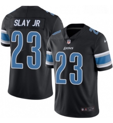 Detroit Lions 23 Darius Slay Jr Limited Black Rush Vapor Untouchable NFL Jersey
