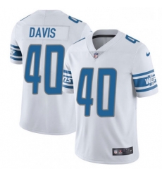 Detroit Lions 40 Jarrad Davis Limited White Vapor Untouchable NFL Jersey