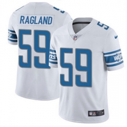 Detroit Lions 59 Reggie Ragland White Stitched NFL Vapor Untouchable Limited Jersey
