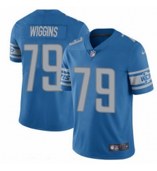 Detroit Lions 79 Kenny Wiggins Blue Team Color Stitched NFL Vapor Untouchable Limited Jersey Detroit Lions 79 Kenny Wiggins Blue Team Color Stitched NFL Vapor Untouchable Limited Jersey