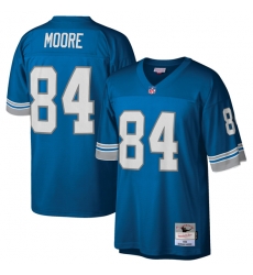 Detroit Lions 84 Herman Moore Mitchell & Ness 1996 Blue Throwback Jersey Detroit Lions 84 Herman Moore Mitchell & Ness 1996 Blue Throwback Jersey