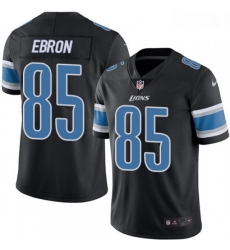 Detroit Lions 85 Eric Ebron Limited Black Rush Vapor Untouchable NFL Jersey