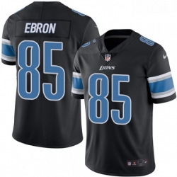 Detroit Lions 85 Eric Ebron Limited Black Rush Vapor Untouchable NFL Jersey