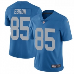 Detroit Lions 85 Eric Ebron Limited Blue Alternate Vapor Untouchable NFL Jersey