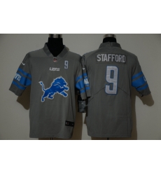 Detroit Lions 9 Matthew Stafford Gray Team Big Logo Number Vapor Untouchable Limited Jersey Detroit Lions 9 Matthew Stafford Gray Team Big Logo Number Vapor Untouchable Limited Jersey