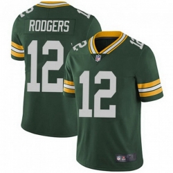 Green Bay Packers 12 Aaron Rodgers Green Vapor Limited Jersey