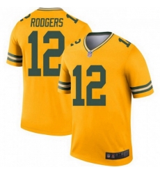 Green Bay Packers 12 Aaron Rodgers Legend Gold Jersey Green Bay Packers 12 Aaron Rodgers Legend Gold Jersey