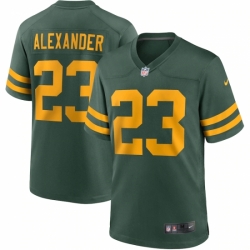 Green Bay Packers 23 Jaire Alexander Green Alternate Game Player Jersey
