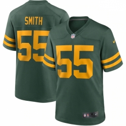Green Bay Packers #55 Za Darius Smith Nike Green Alternate Game Player Jersey