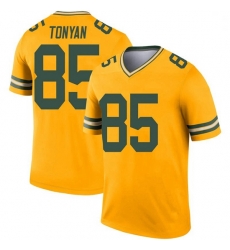 Green Bay Packers 85 Robert Tonyan Green Legend Inverted Vapor Limited Jersey