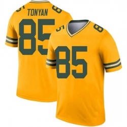 Green Bay Packers 85 Robert Tonyan Green Legend Inverted Vapor Limited Jersey