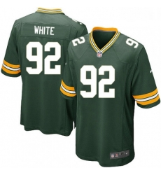 Green Bay Packers 92 Reggie White Game Green Team Color NFL Jersey