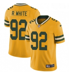 Green Bay Packers 92 Reggie White Limited Gold Rush Vapor Untouchable NFL Jersey Green Bay Packers 92 Reggie White Limited Gold Rush Vapor Untouchable NFL Jersey