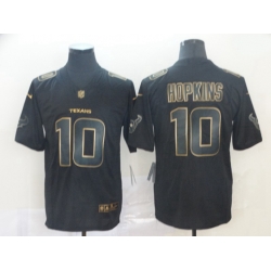 Houston Texans 10 DeAndre Hopkins Black Gold Vapor Untouchable Limited Jersey