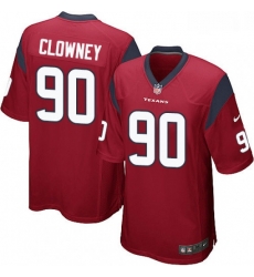 Houston Texans 90 Jadeveon Clowney Game Red Alternate NFL Jersey Houston Texans 90 Jadeveon Clowney Game Red Alternate NFL Jersey