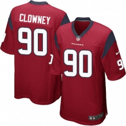 Houston Texans 90 Jadeveon Clowney Game Red Alternate NFL Jersey
