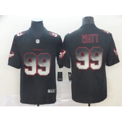 Houston Texans 99 J J  Watt Black Arch Smoke Vapor Untouchable Limited Jersey