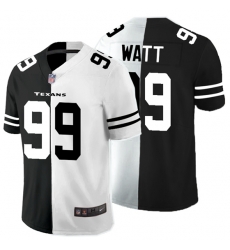 Houston Texans 99 J.J. Watt Black And White Split Vapor Untouchable Limited Jersey Houston Texans 99 J.J. Watt Black And White Split Vapor Untouchable Limited Jersey