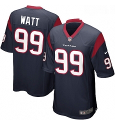 Houston Texans 99 JJ Watt Game Navy Blue Team Color NFL Jersey