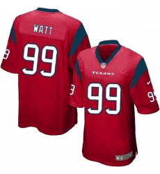 Houston Texans 99 JJ Watt Game Red Alternate NFL Jersey
