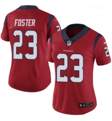 Women's Houston Texans 23 Arian Foster Limited Red Alternate Vapor Untouchable NFL Jersey